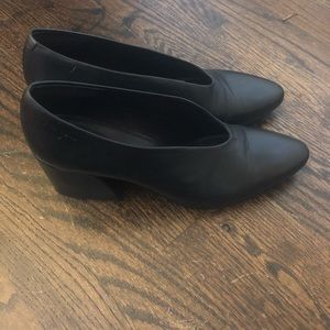 Vagabond Chunky Leather Heels